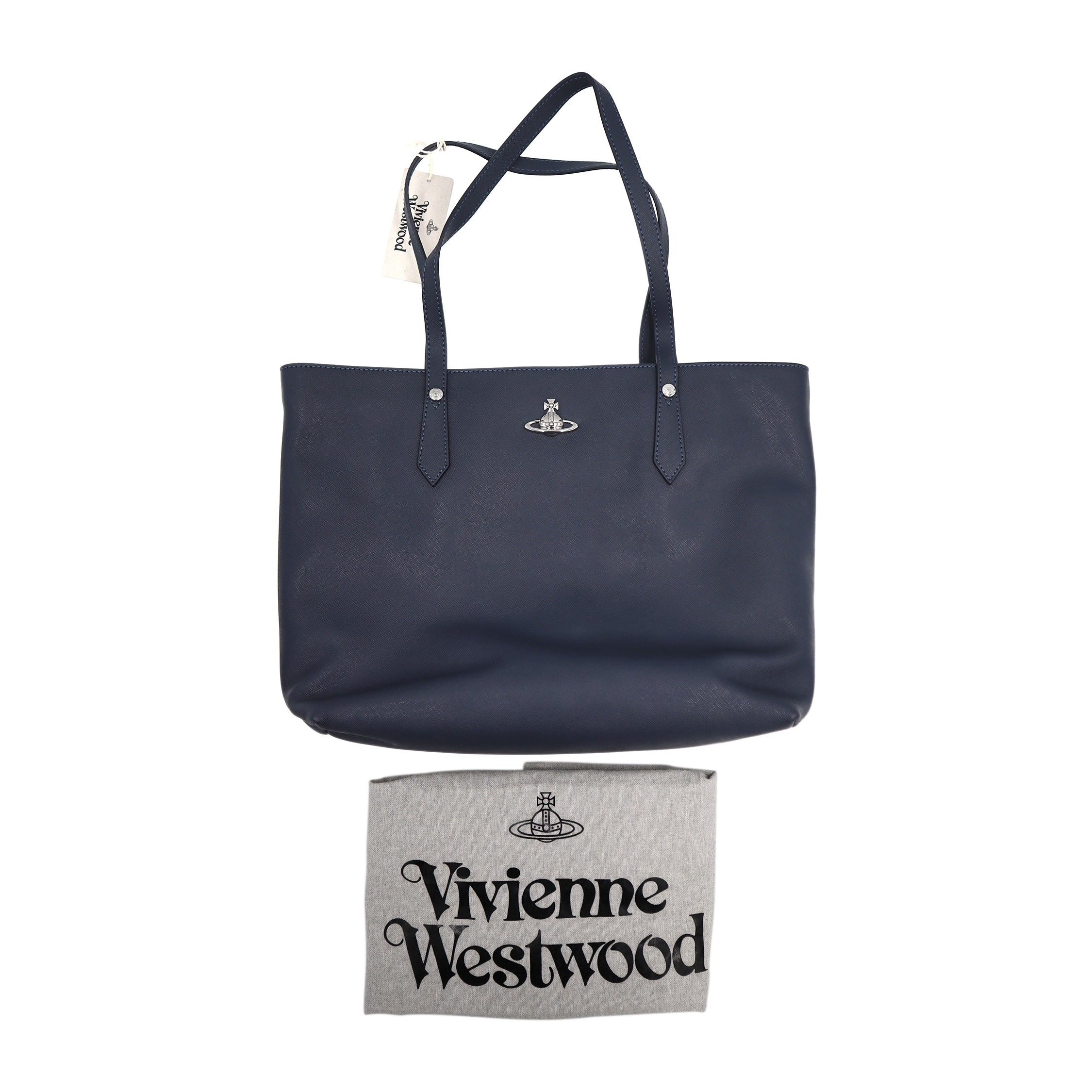 DEAL OF THE DAY Vivienne Westwood Classic Tote Bag Navy