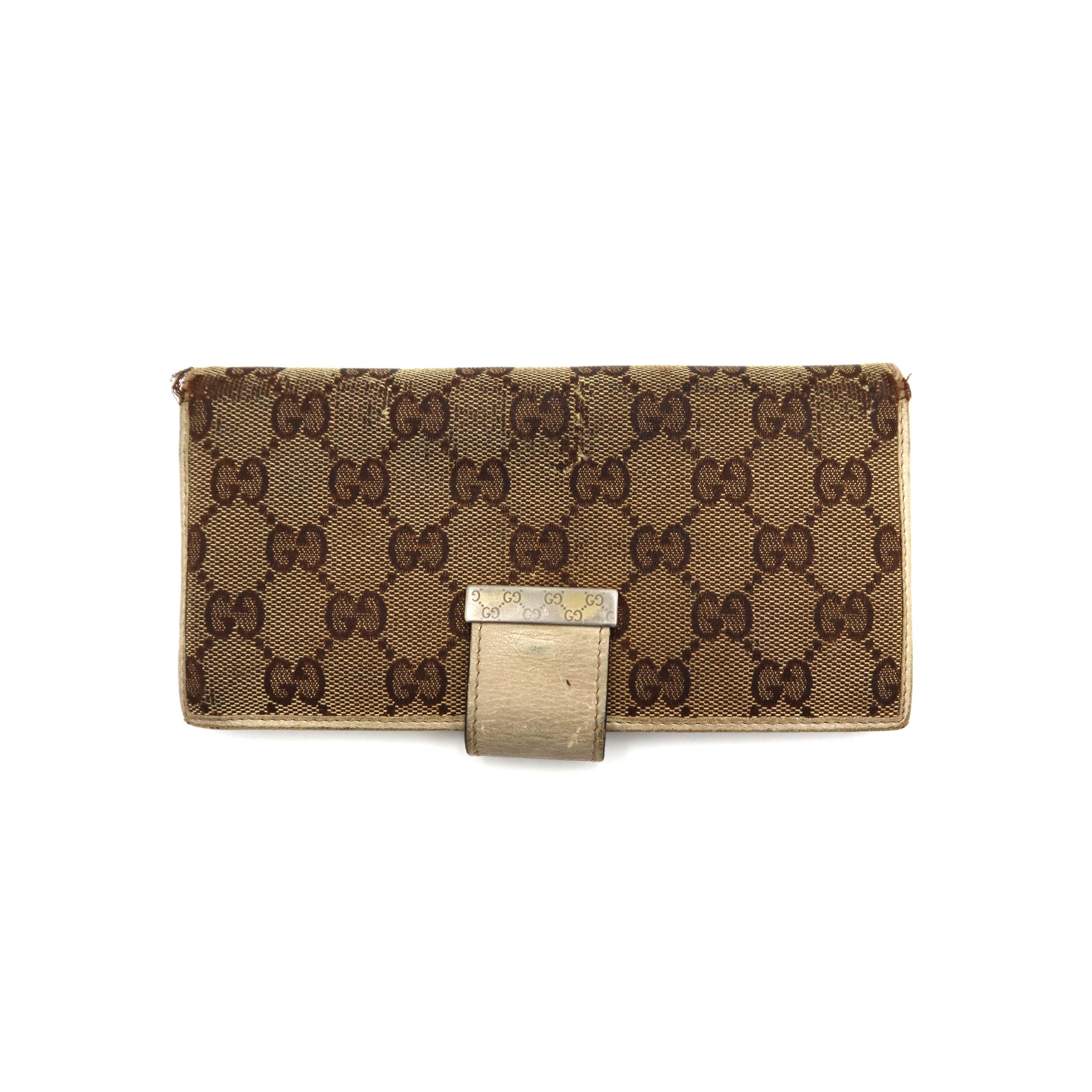 Pre-Owned Gucci GG Canvas Wallet